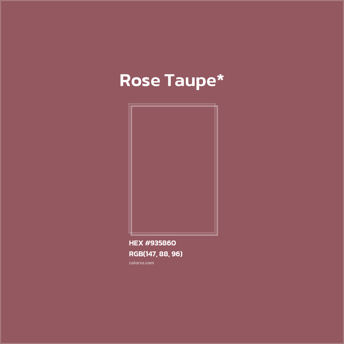 HEX #935860 Color Name, Color Code, Palettes, Similar Paints, Images