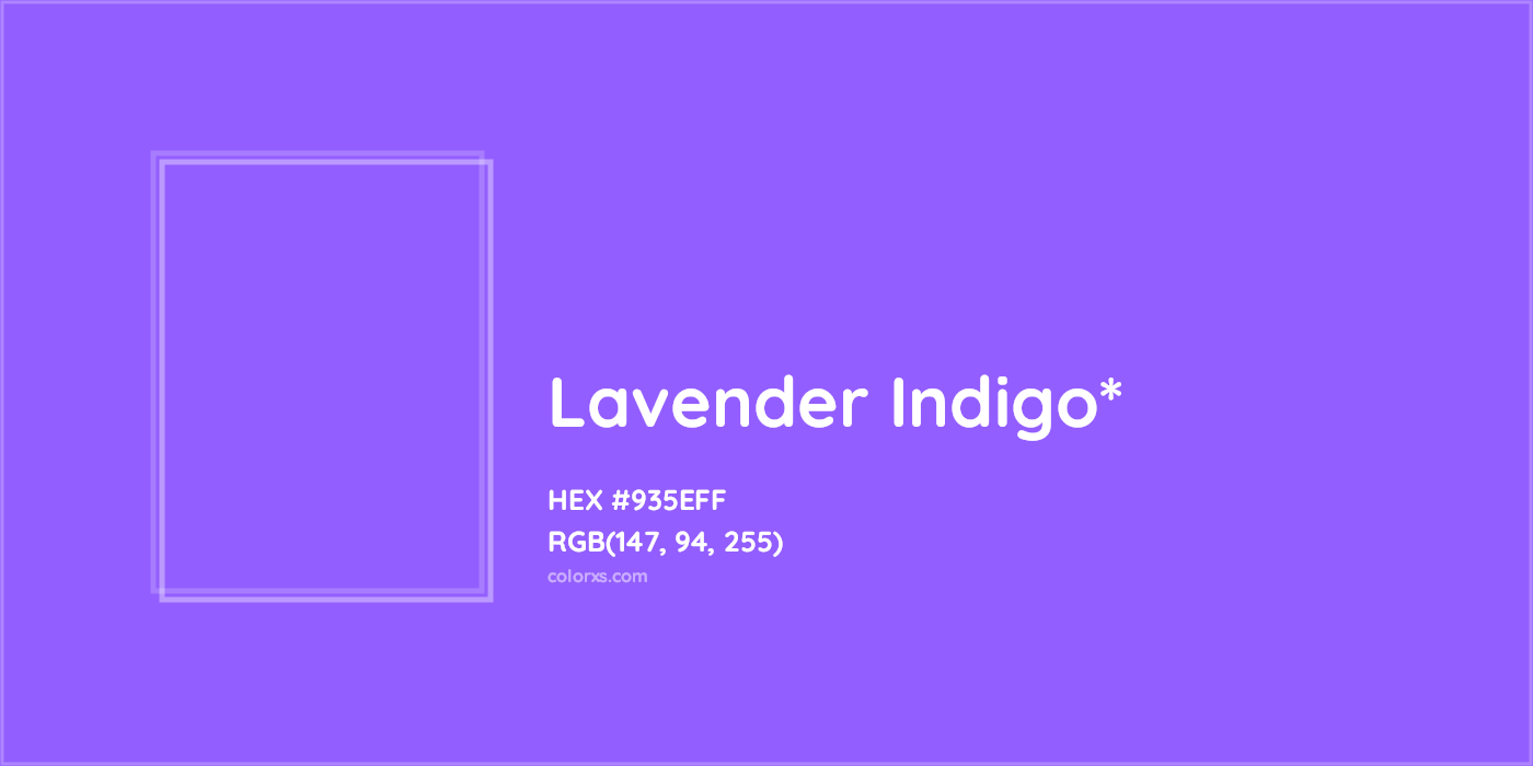 HEX #935EFF Color Name, Color Code, Palettes, Similar Paints, Images