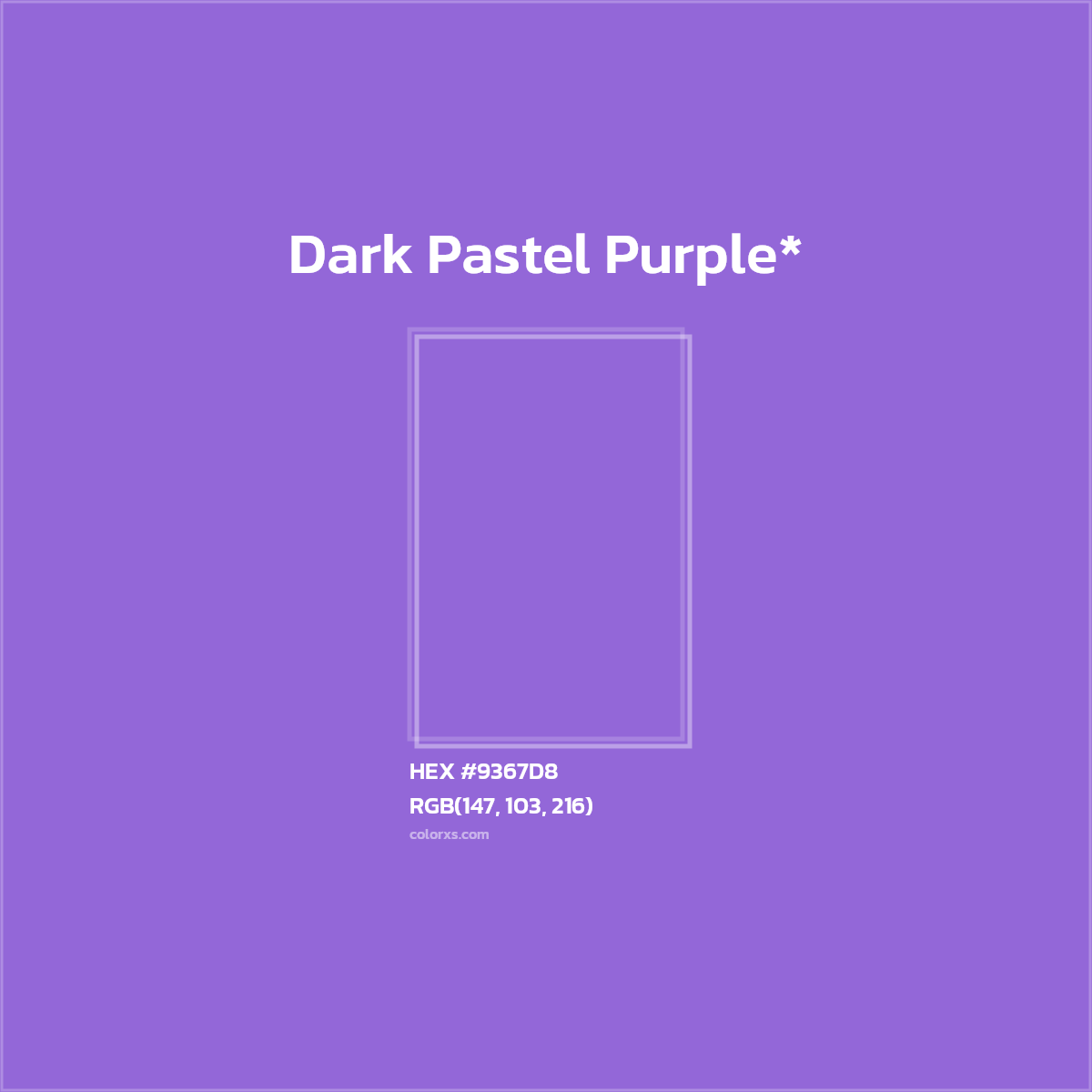 HEX #9367D8 Color Name, Color Code, Palettes, Similar Paints, Images