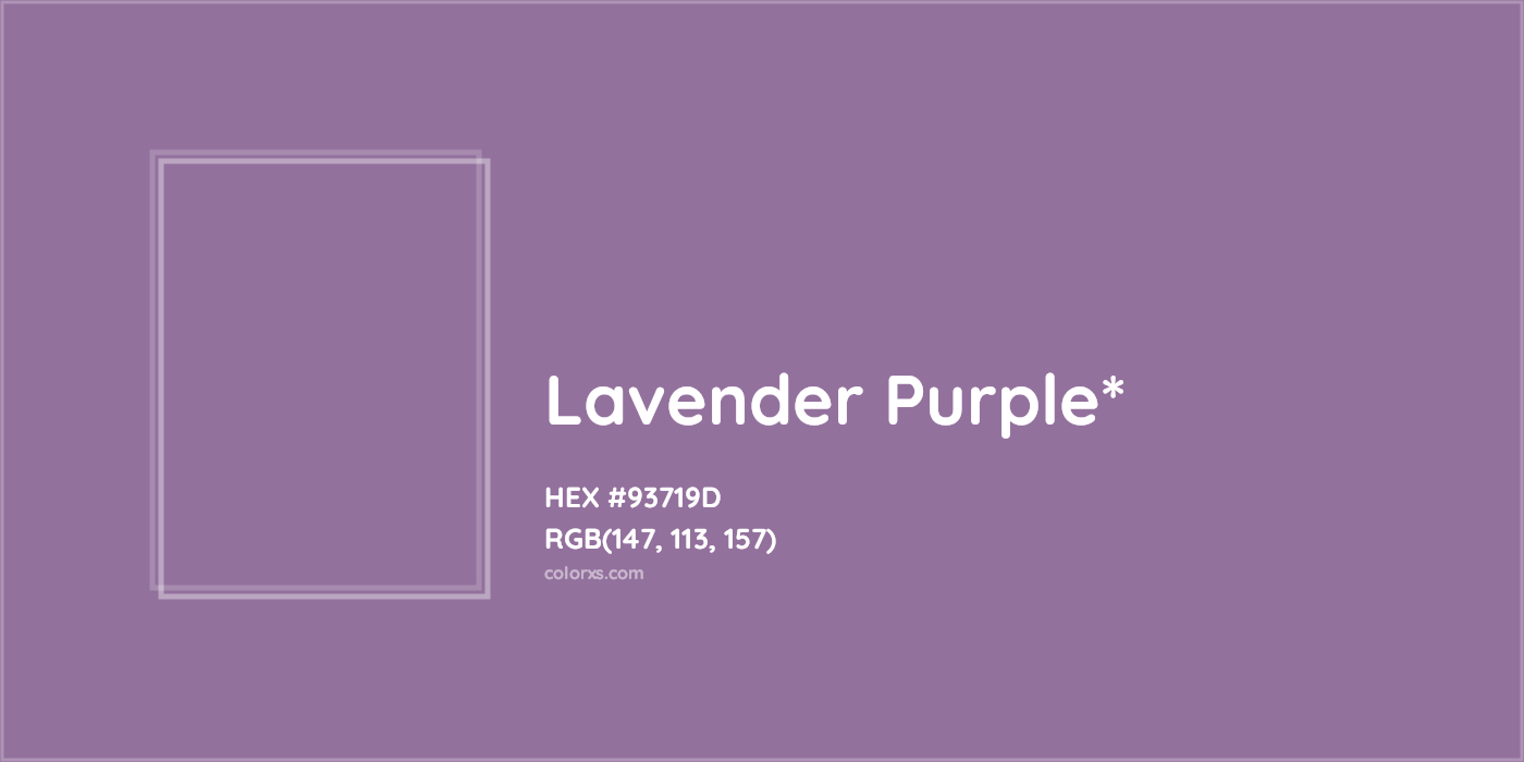 HEX #93719D Color Name, Color Code, Palettes, Similar Paints, Images