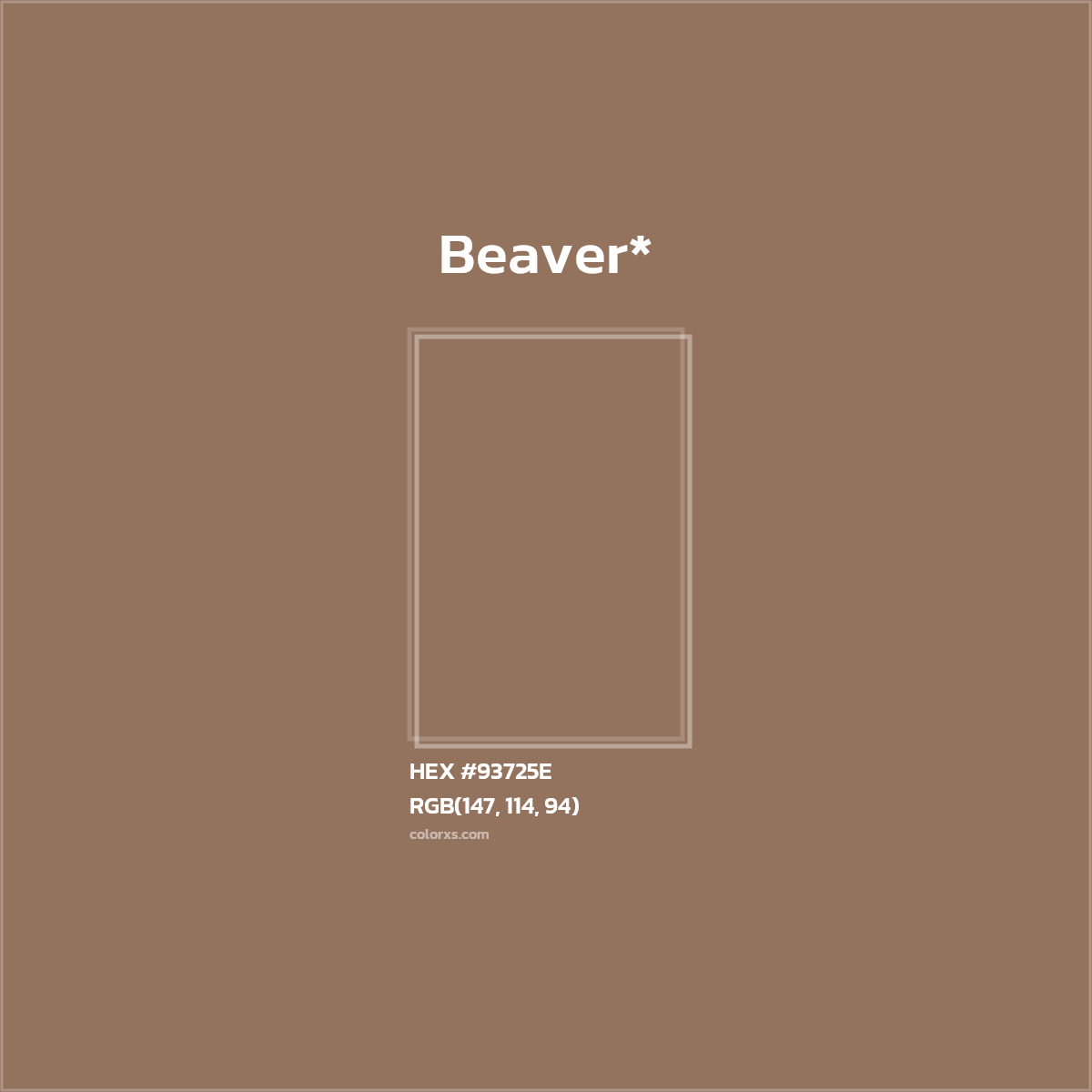 HEX #93725E Color Name, Color Code, Palettes, Similar Paints, Images