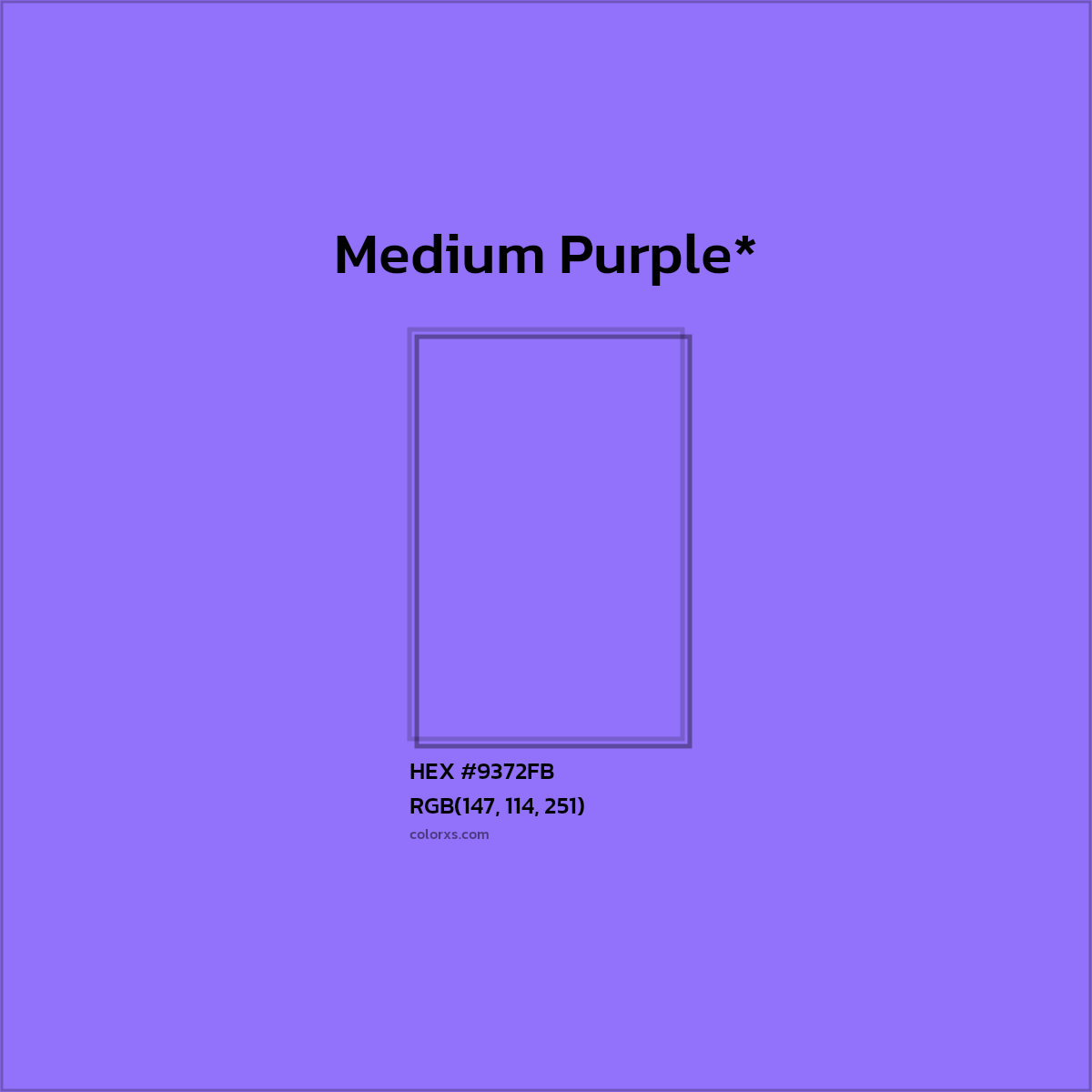 HEX #9372FB Color Name, Color Code, Palettes, Similar Paints, Images