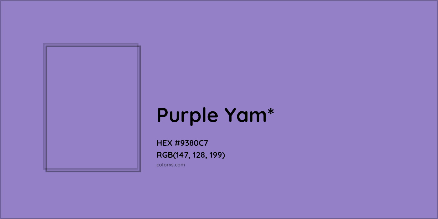 HEX #9380C7 Color Name, Color Code, Palettes, Similar Paints, Images