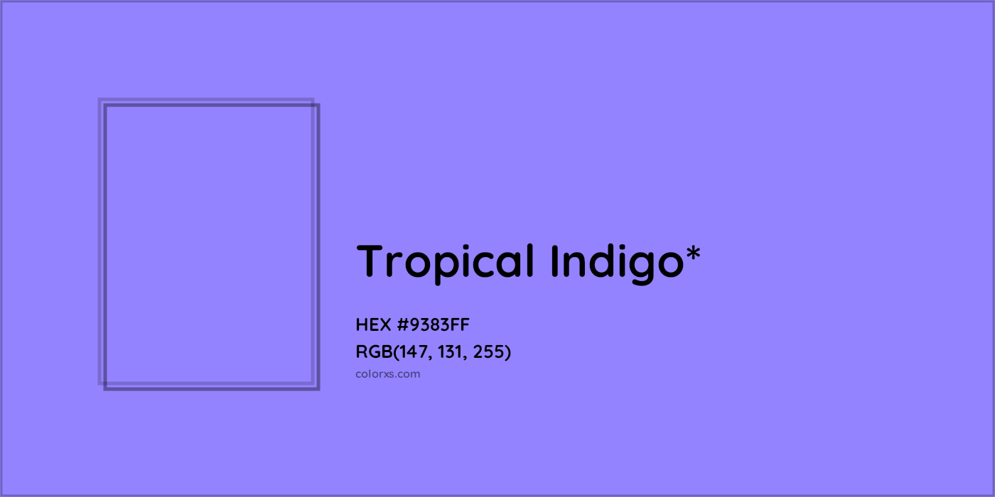 HEX #9383FF Color Name, Color Code, Palettes, Similar Paints, Images