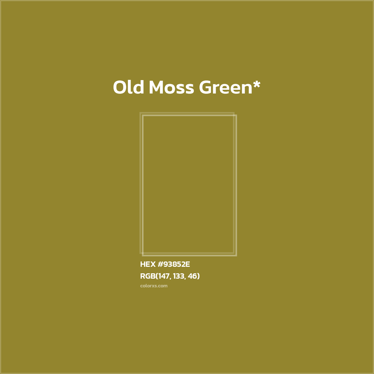 HEX #93852E Color Name, Color Code, Palettes, Similar Paints, Images