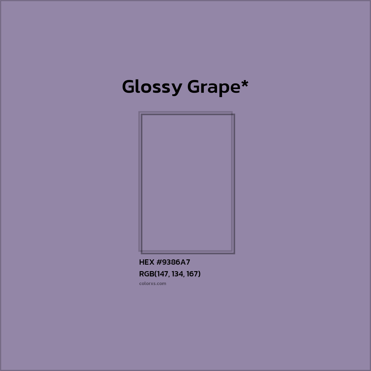 HEX #9386A7 Color Name, Color Code, Palettes, Similar Paints, Images