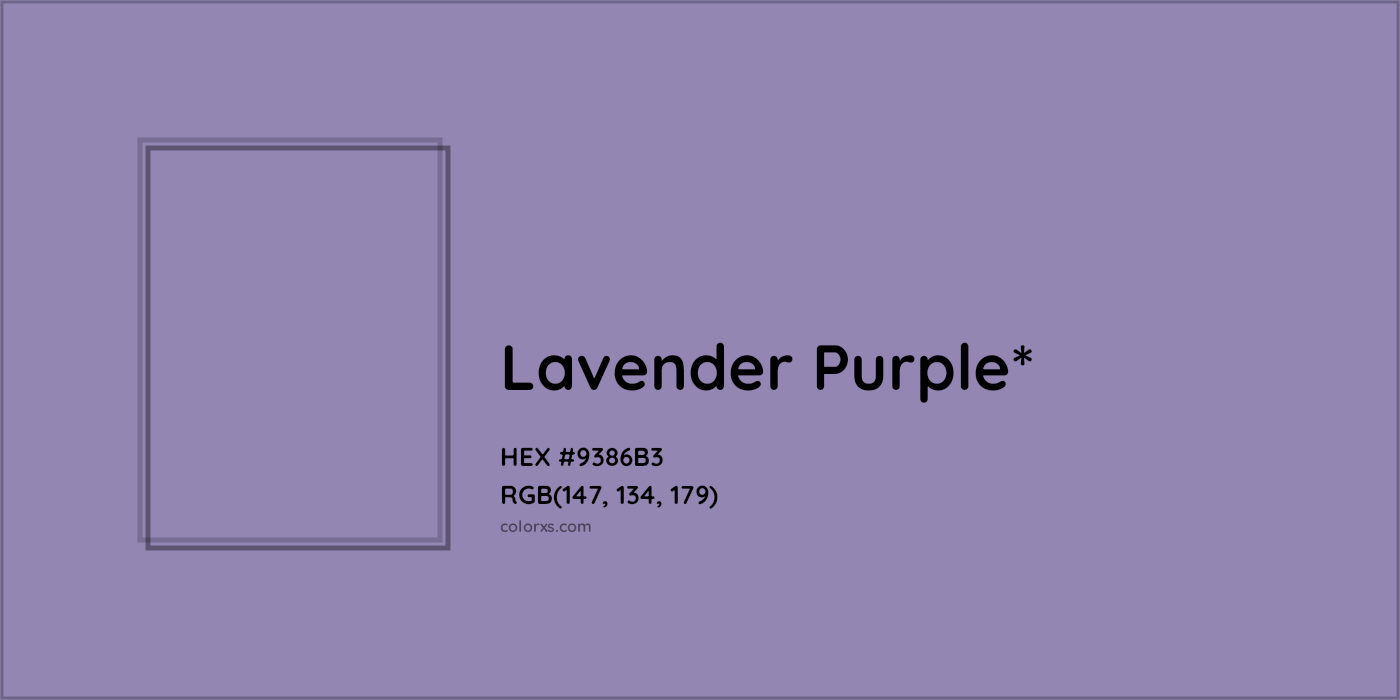 HEX #9386B3 Color Name, Color Code, Palettes, Similar Paints, Images