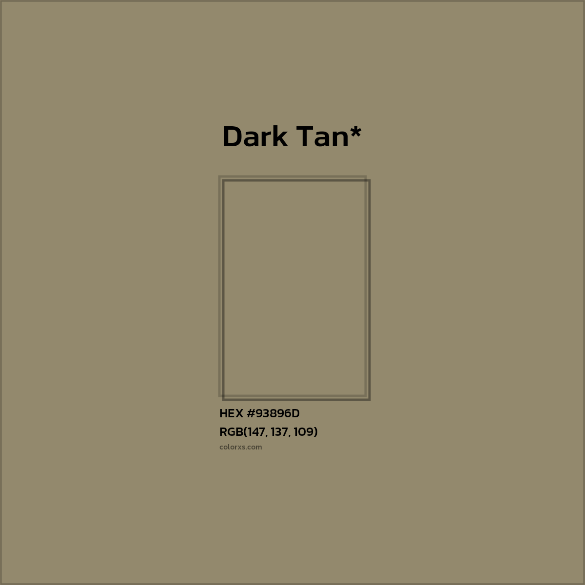 HEX #93896D Color Name, Color Code, Palettes, Similar Paints, Images