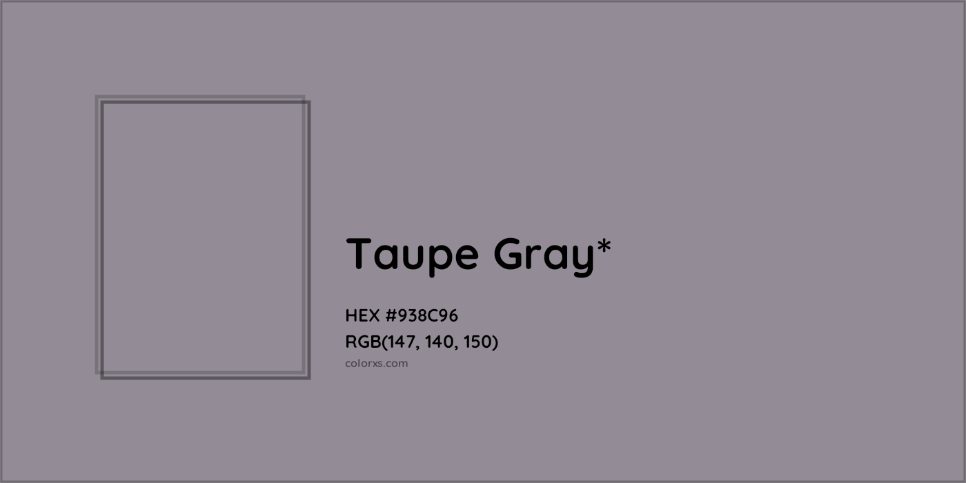 HEX #938C96 Color Name, Color Code, Palettes, Similar Paints, Images