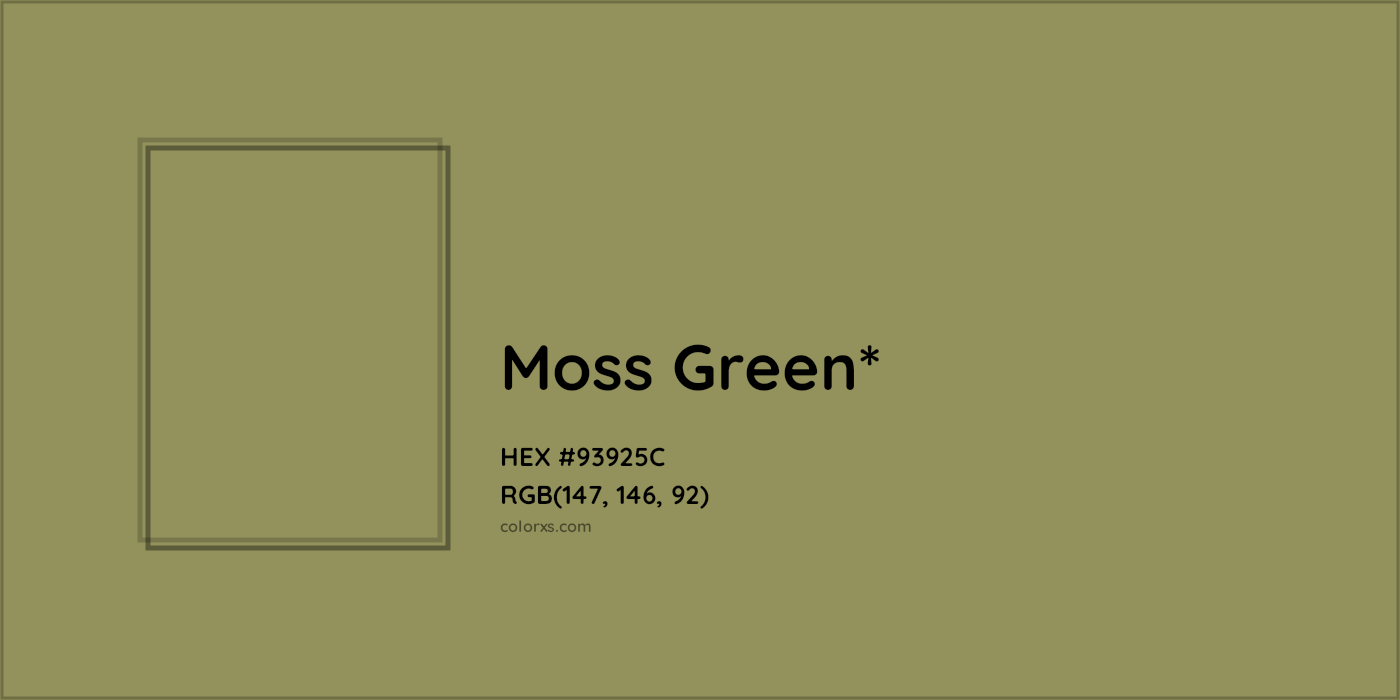HEX #93925C Color Name, Color Code, Palettes, Similar Paints, Images