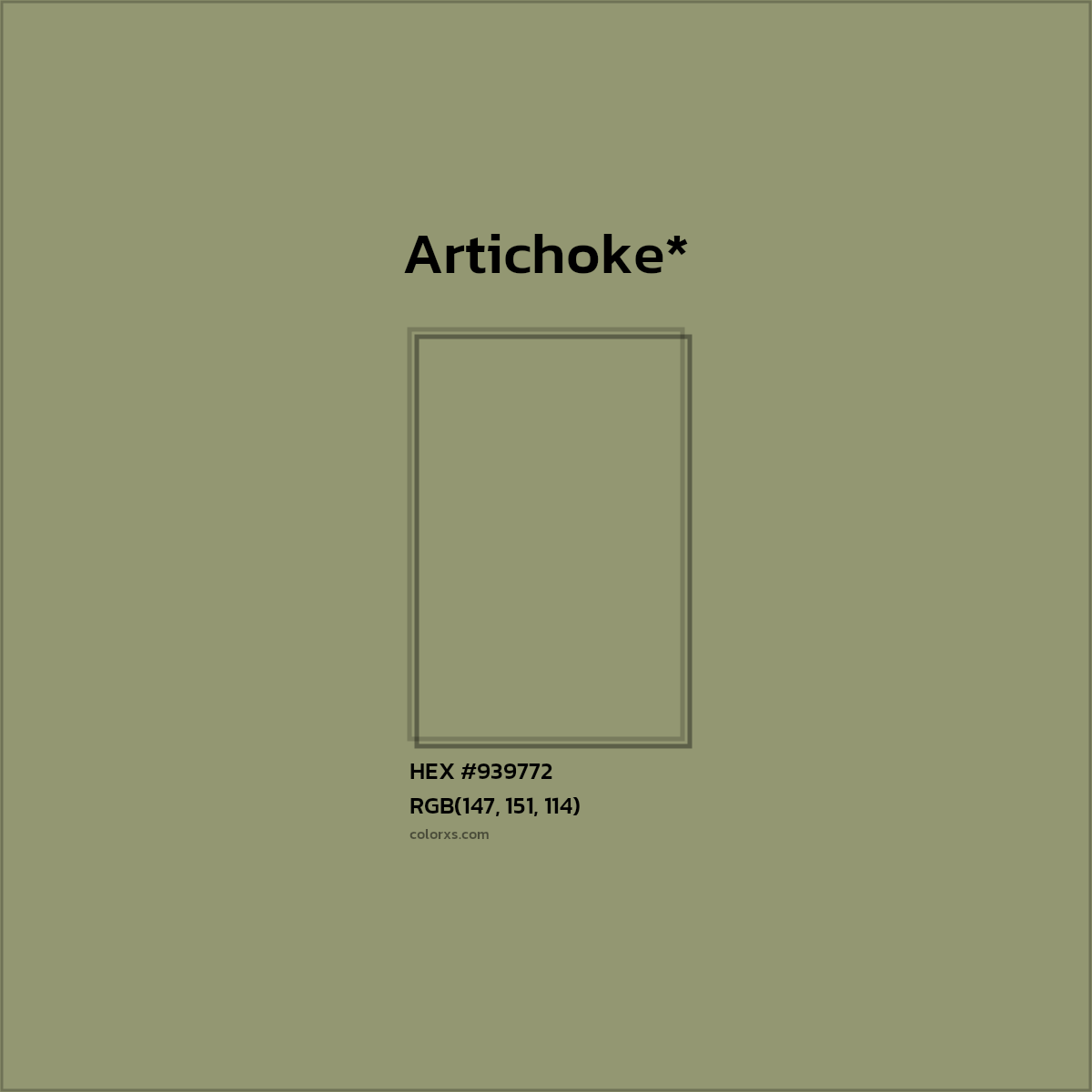 HEX #939772 Color Name, Color Code, Palettes, Similar Paints, Images