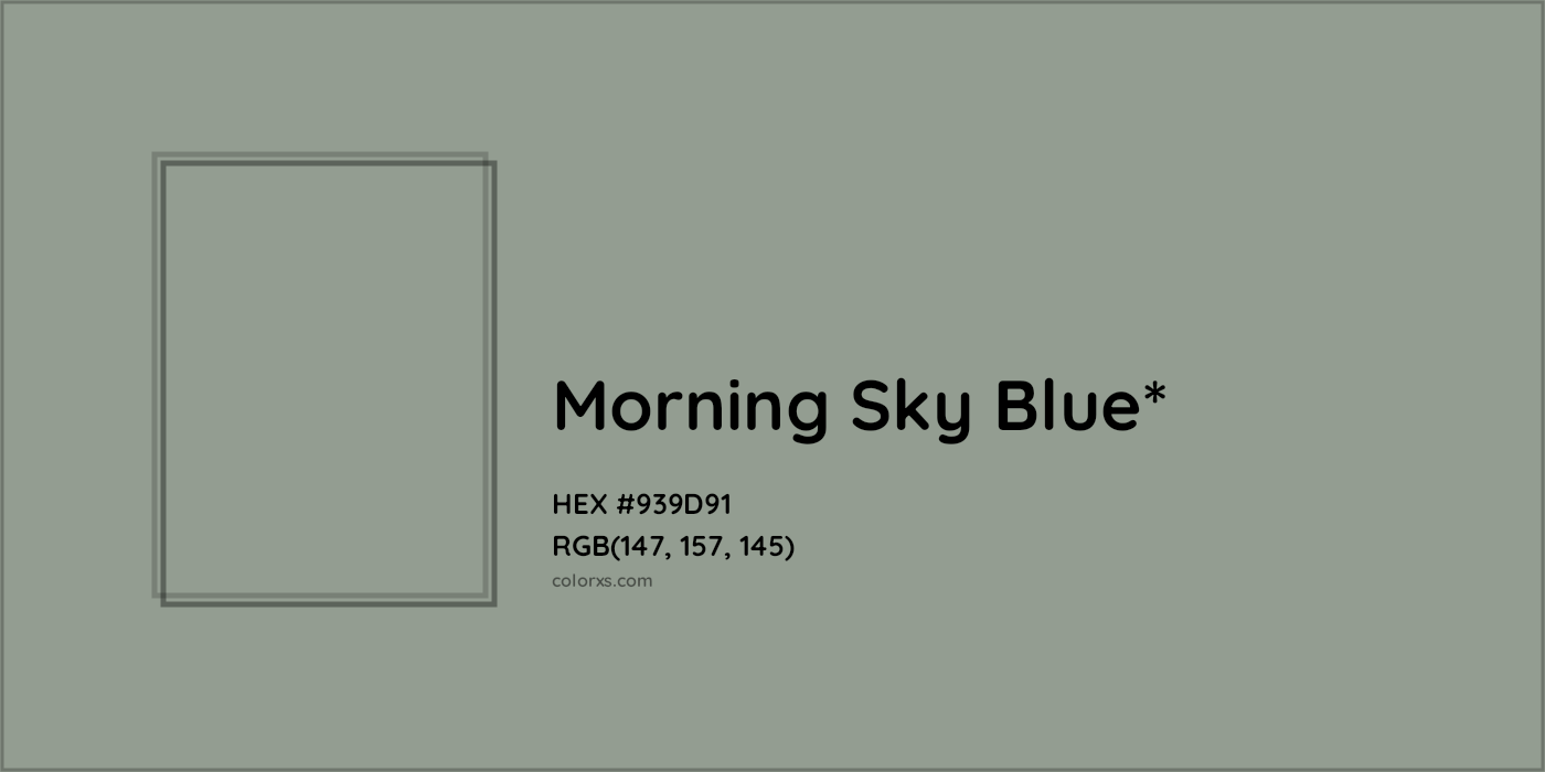 HEX #939D91 Color Name, Color Code, Palettes, Similar Paints, Images