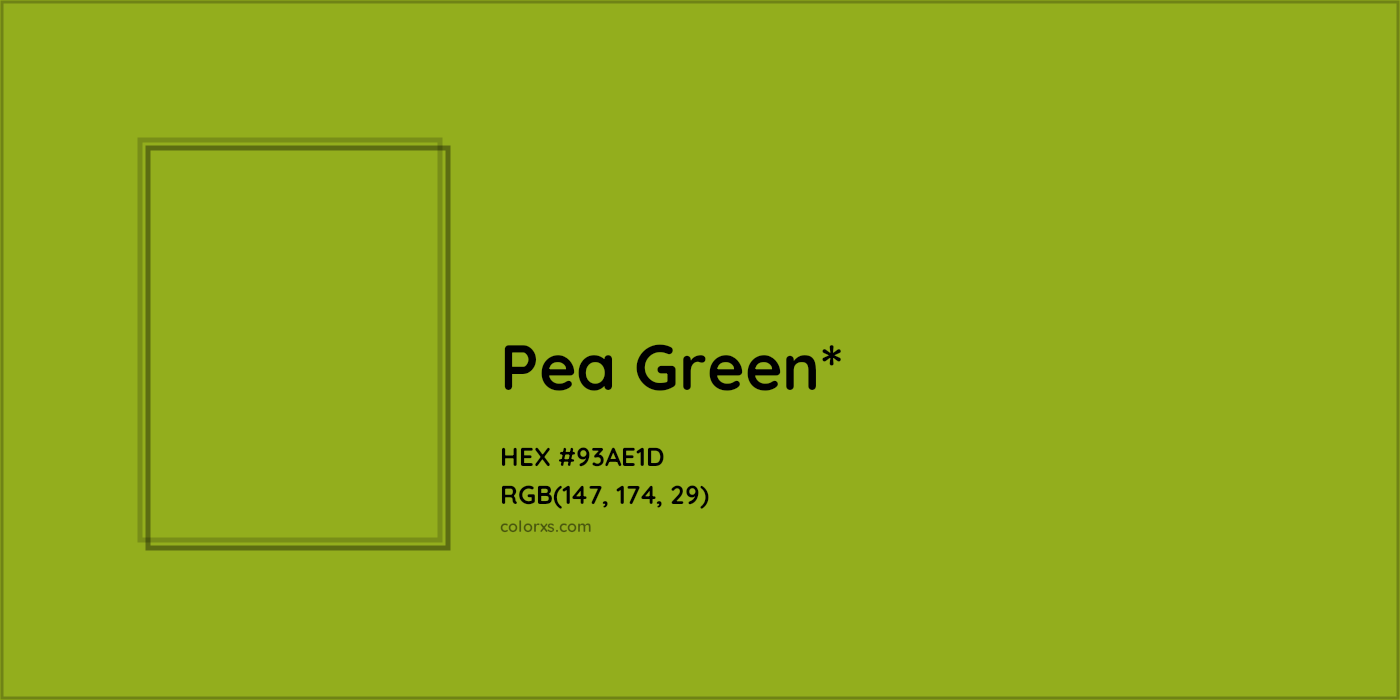 HEX #93AE1D Color Name, Color Code, Palettes, Similar Paints, Images