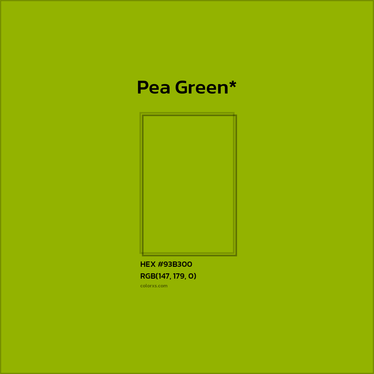 HEX #93B300 Color Name, Color Code, Palettes, Similar Paints, Images