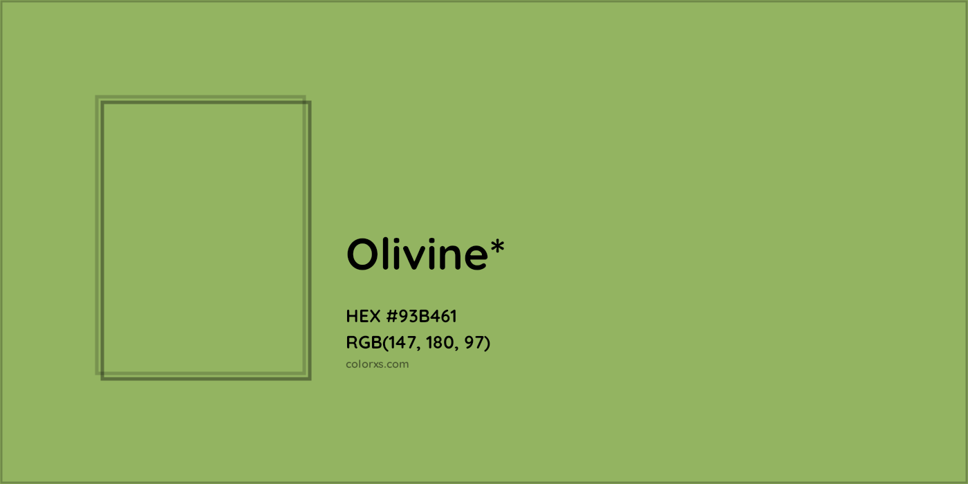 HEX #93B461 Color Name, Color Code, Palettes, Similar Paints, Images