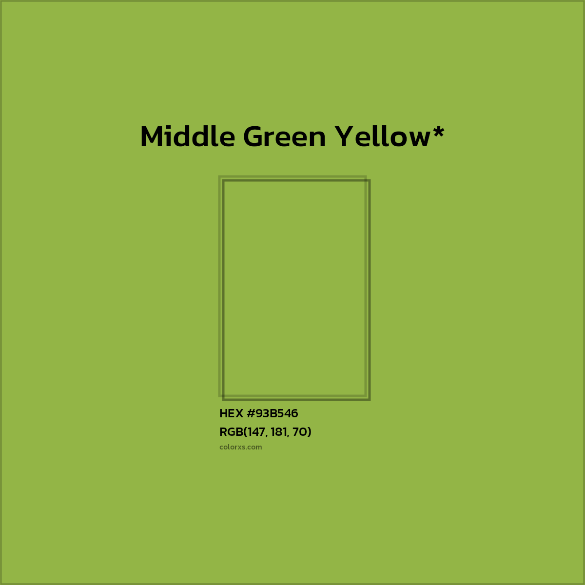 HEX #93B546 Color Name, Color Code, Palettes, Similar Paints, Images