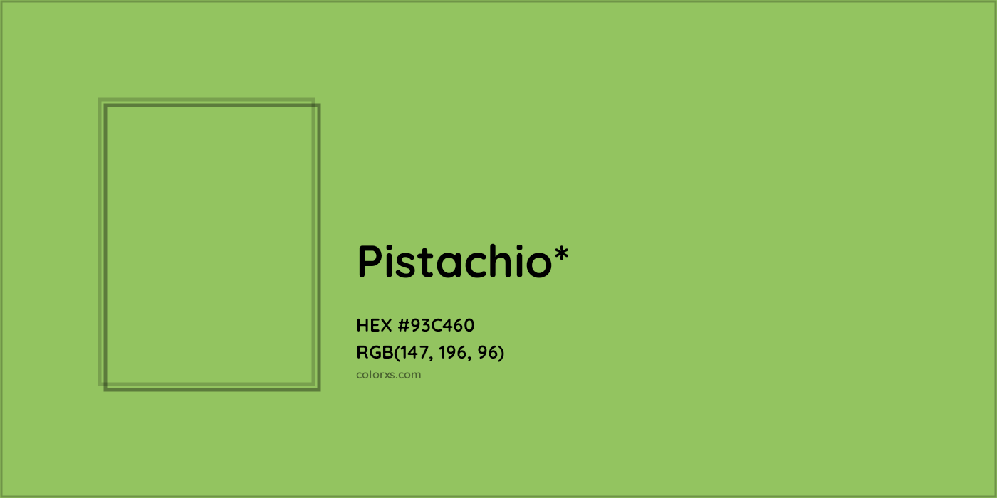 HEX #93C460 Color Name, Color Code, Palettes, Similar Paints, Images