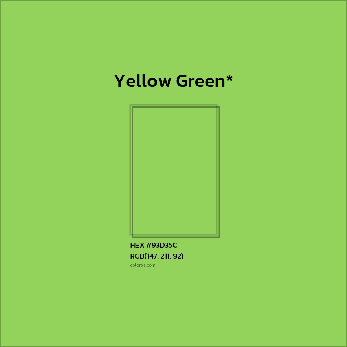 HEX #93D35C Color Name, Color Code, Palettes, Similar Paints, Images