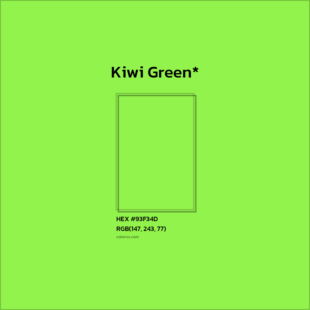HEX #93F34D Color Name, Color Code, Palettes, Similar Paints, Images
