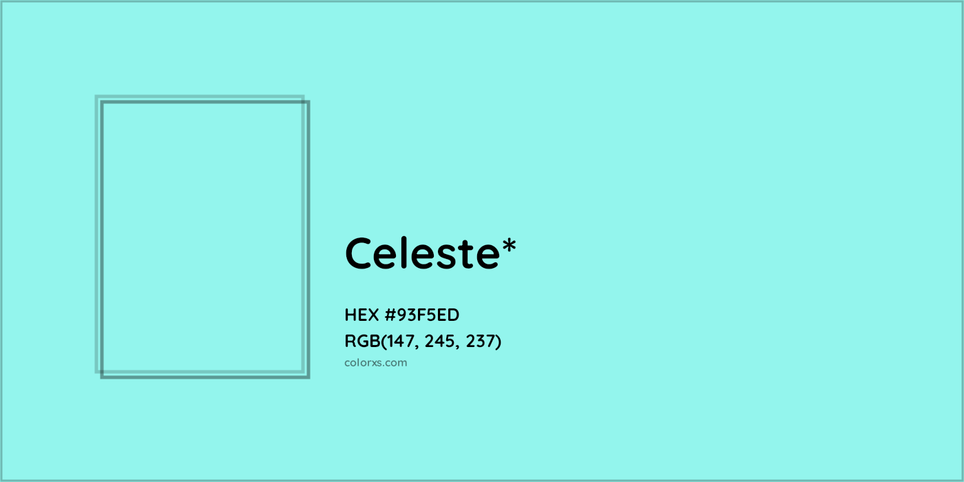 HEX #93F5ED Color Name, Color Code, Palettes, Similar Paints, Images