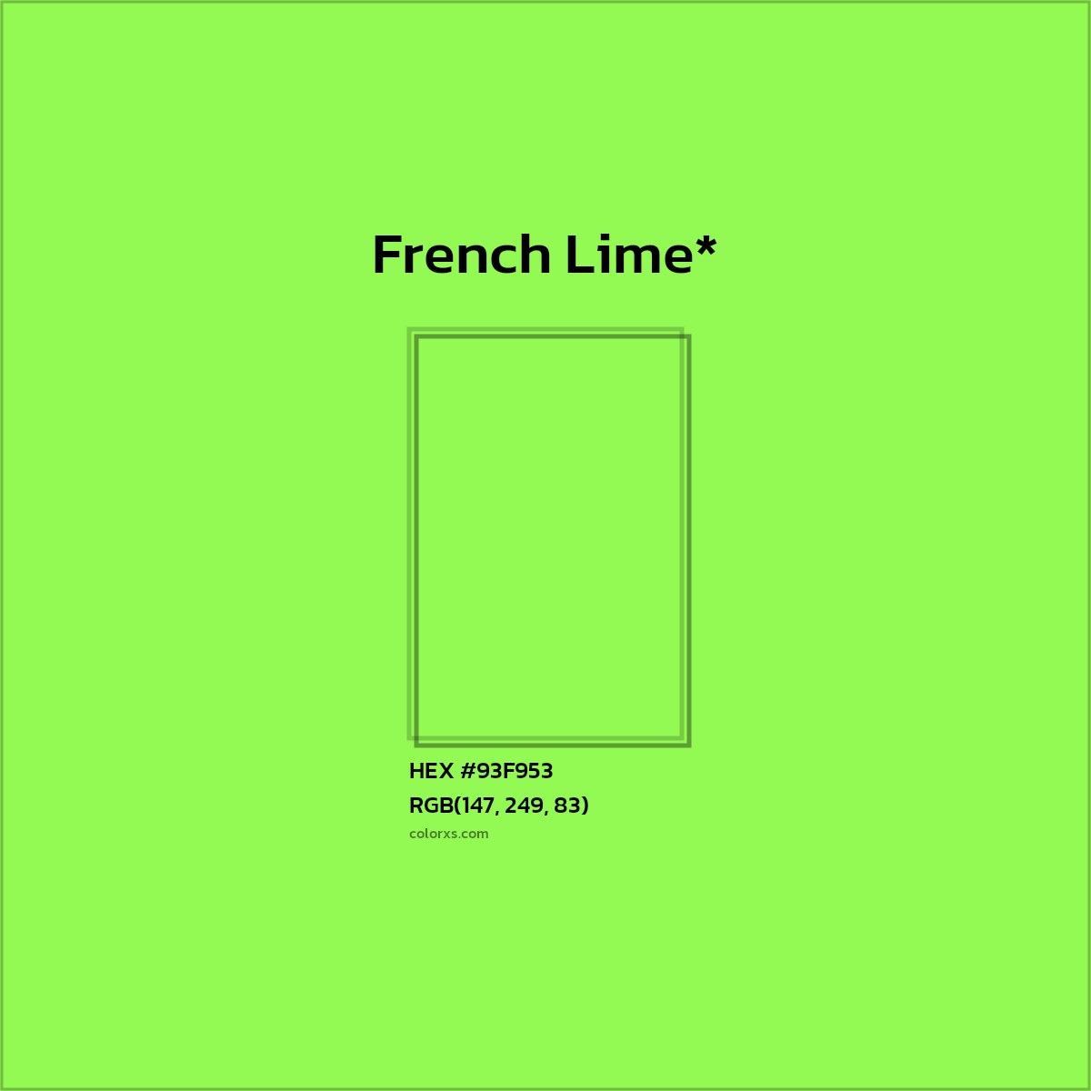 HEX #93F953 Color Name, Color Code, Palettes, Similar Paints, Images
