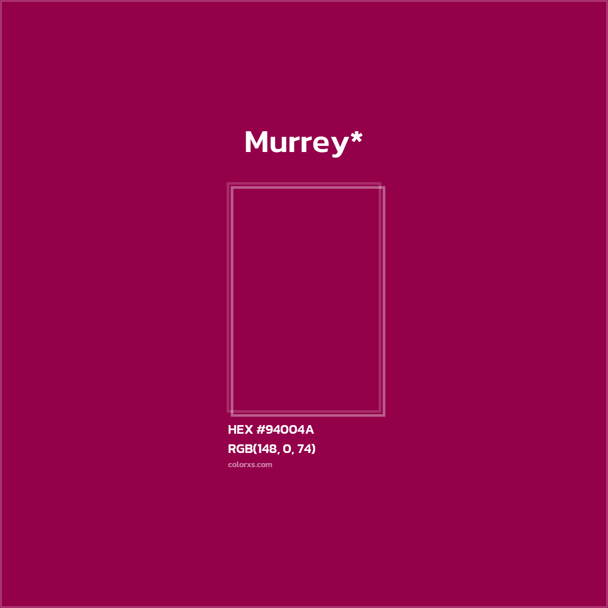 HEX #94004A Color Name, Color Code, Palettes, Similar Paints, Images