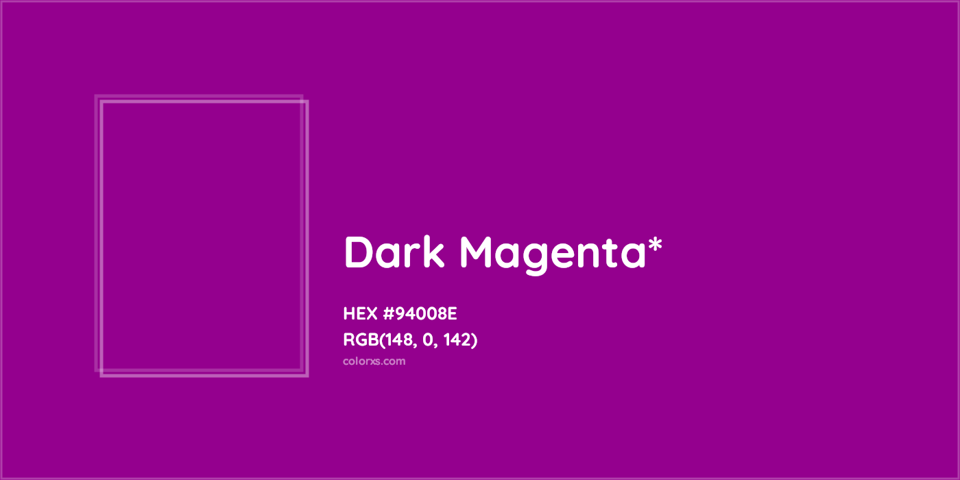 HEX #94008E Color Name, Color Code, Palettes, Similar Paints, Images
