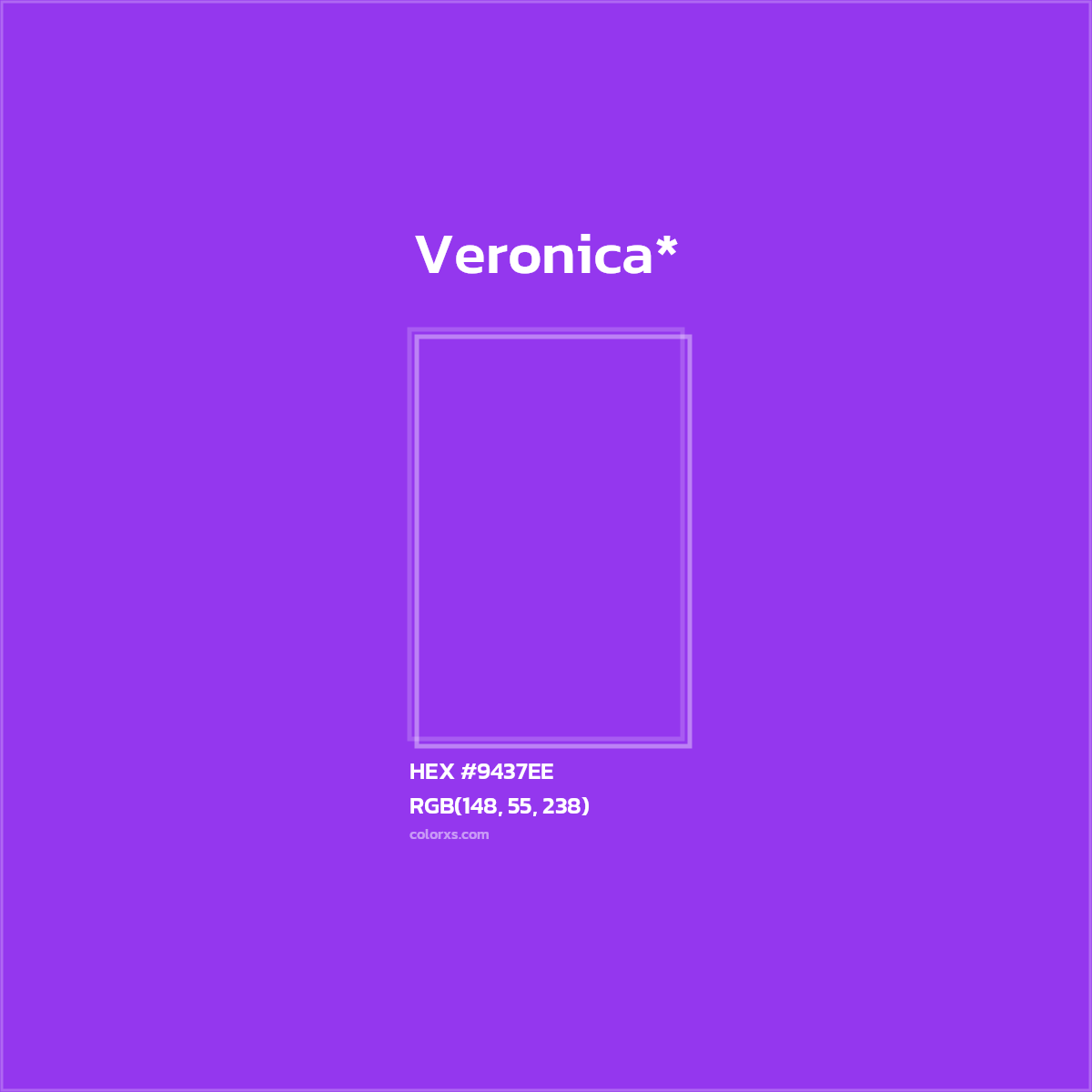 HEX #9437EE Color Name, Color Code, Palettes, Similar Paints, Images