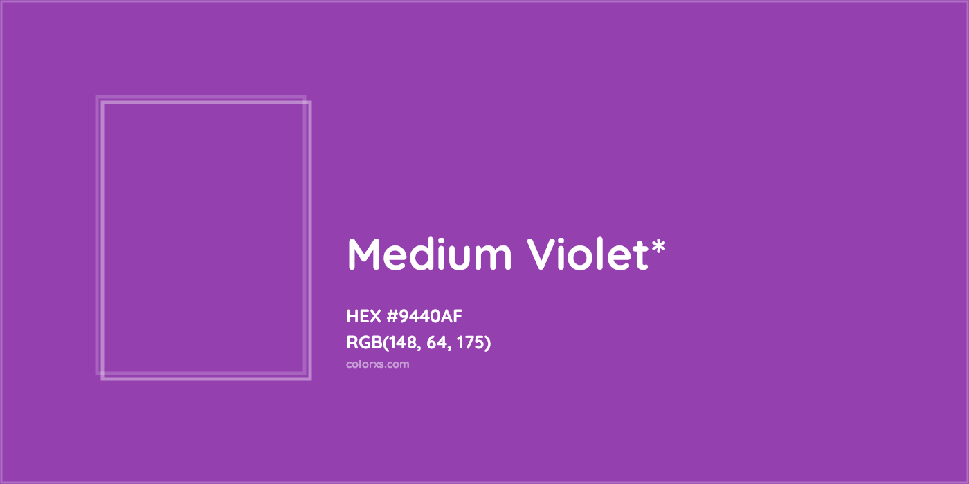 HEX #9440AF Color Name, Color Code, Palettes, Similar Paints, Images
