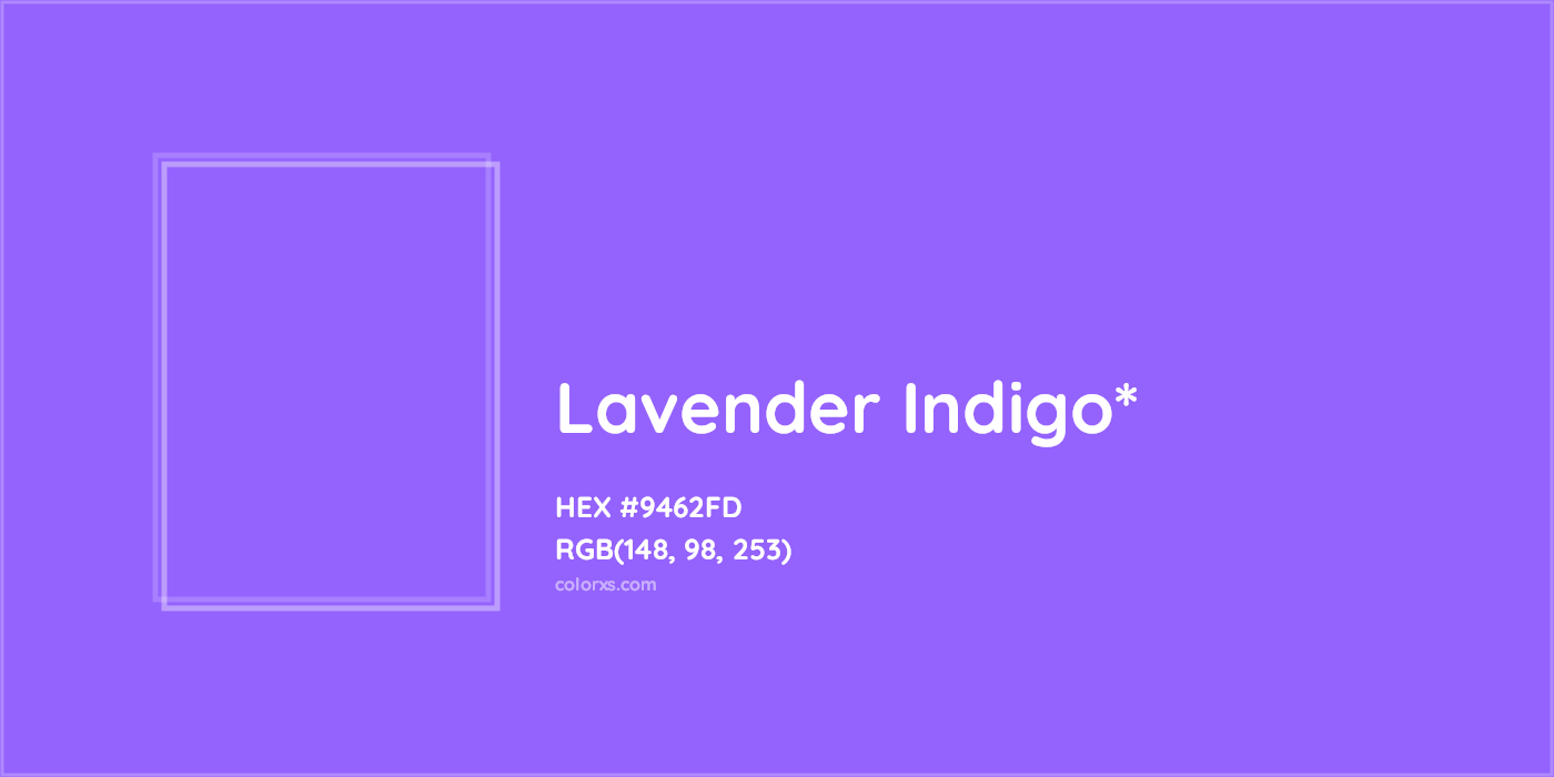 HEX #9462FD Color Name, Color Code, Palettes, Similar Paints, Images