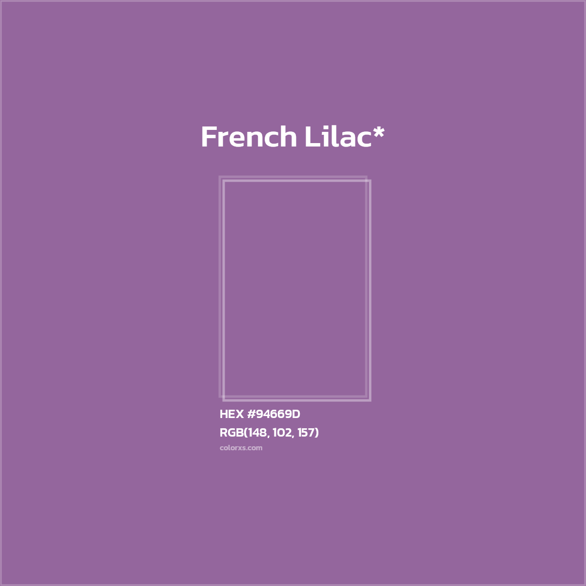 HEX #94669D Color Name, Color Code, Palettes, Similar Paints, Images