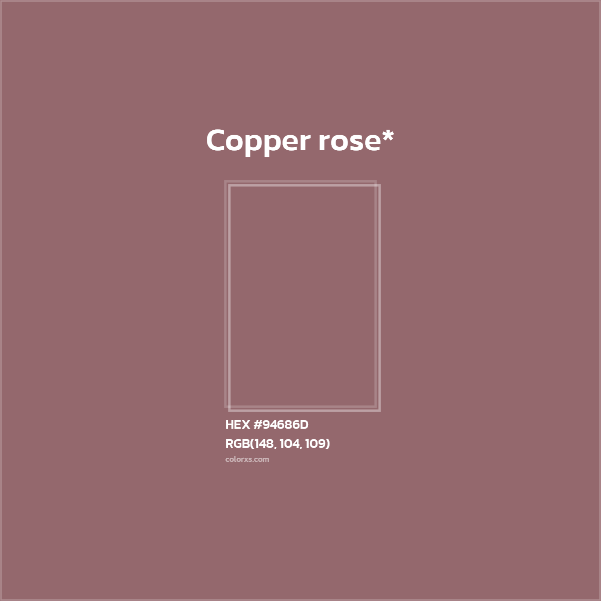 HEX #94686D Color Name, Color Code, Palettes, Similar Paints, Images