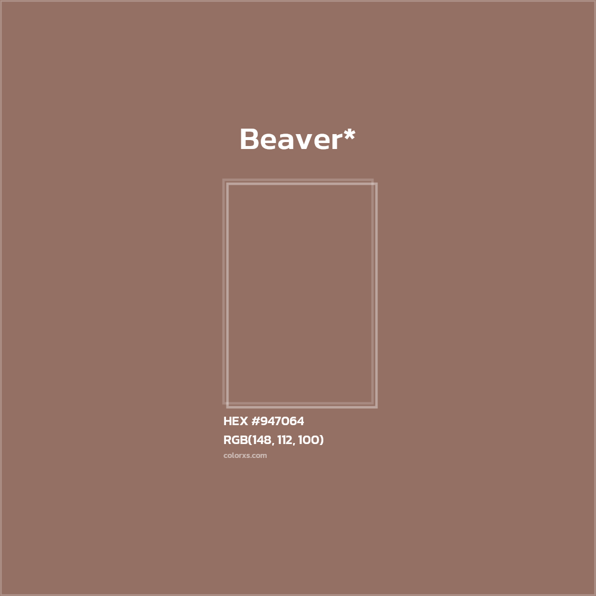 HEX #947064 Color Name, Color Code, Palettes, Similar Paints, Images