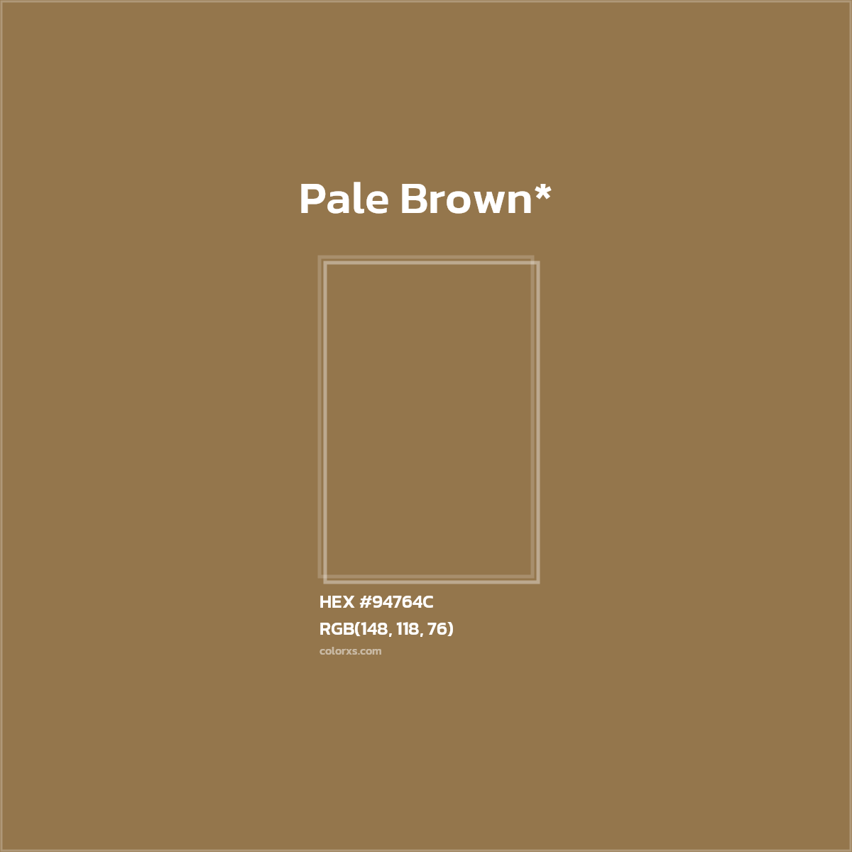 HEX #94764C Color Name, Color Code, Palettes, Similar Paints, Images