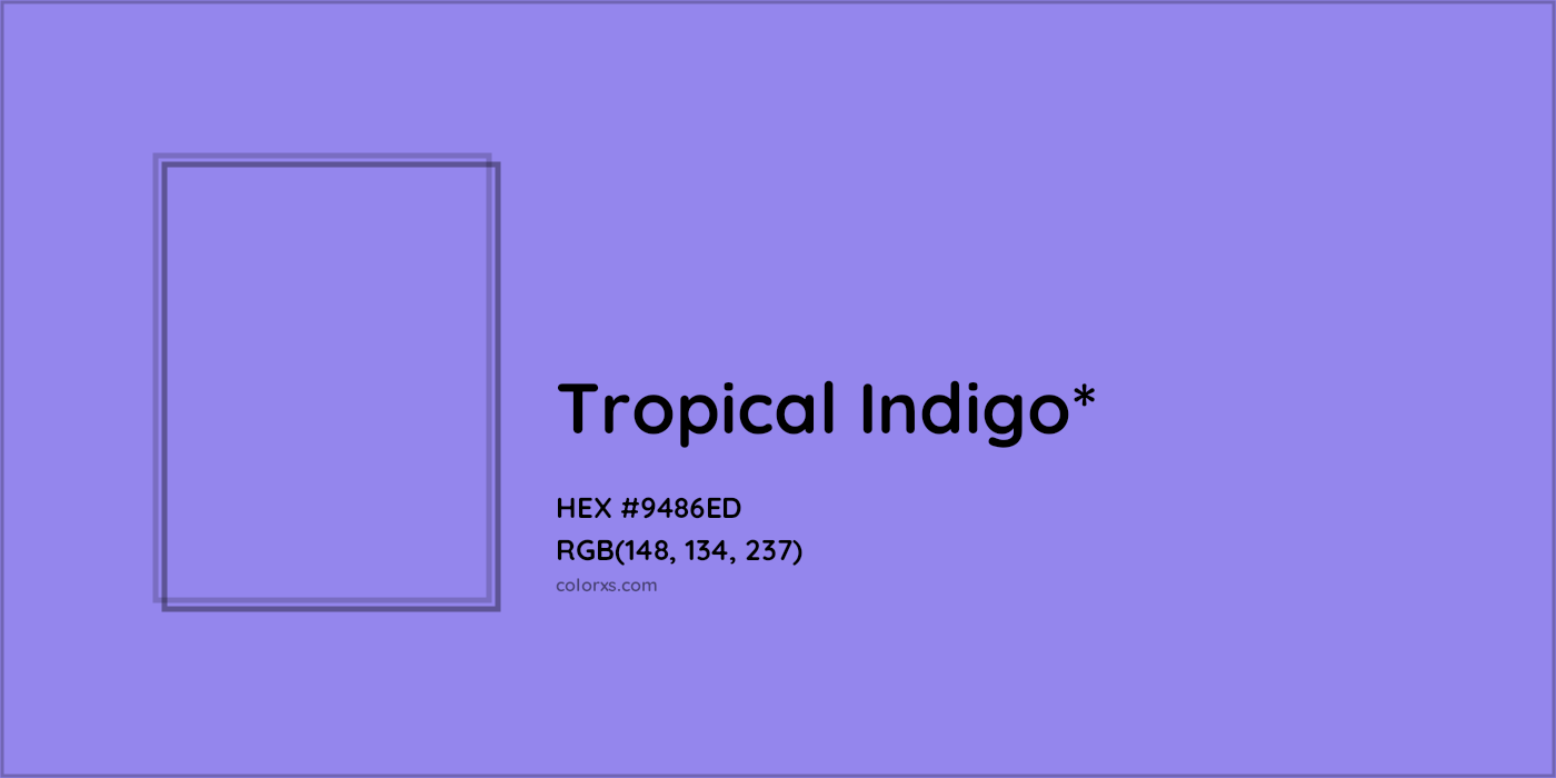 HEX #9486ED Color Name, Color Code, Palettes, Similar Paints, Images