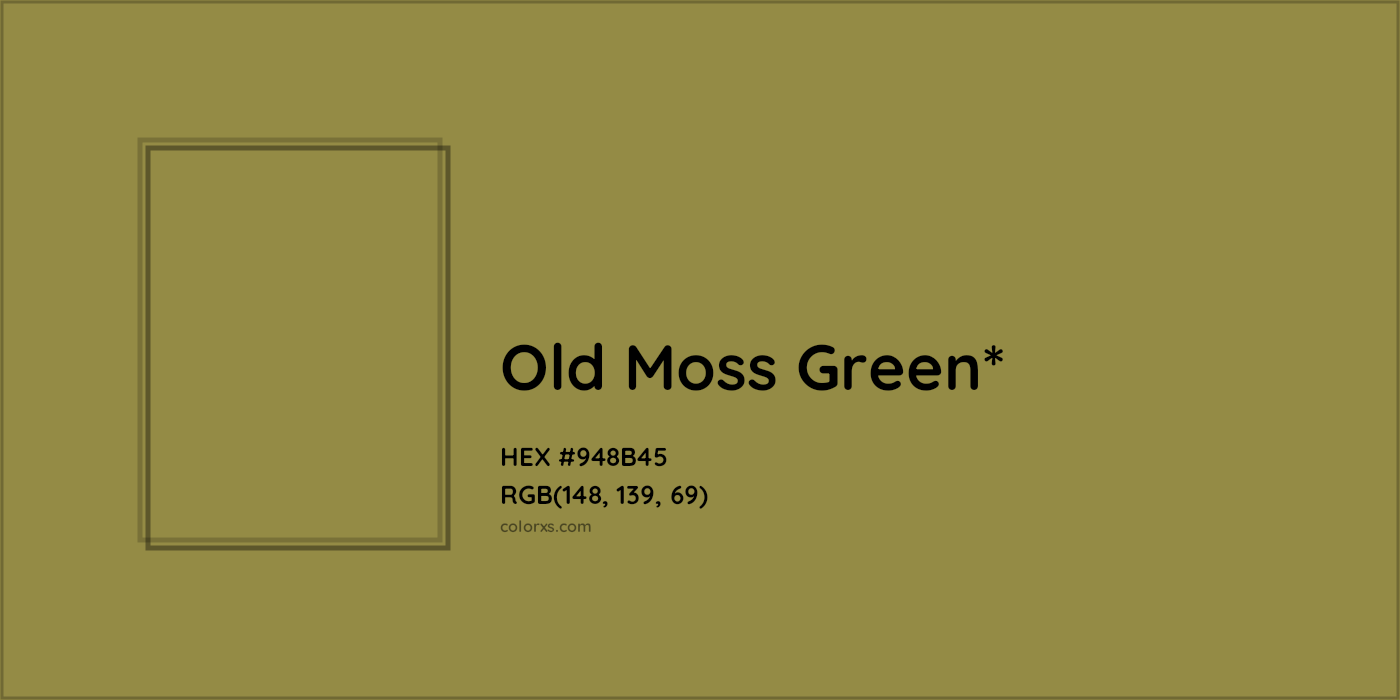 HEX #948B45 Color Name, Color Code, Palettes, Similar Paints, Images