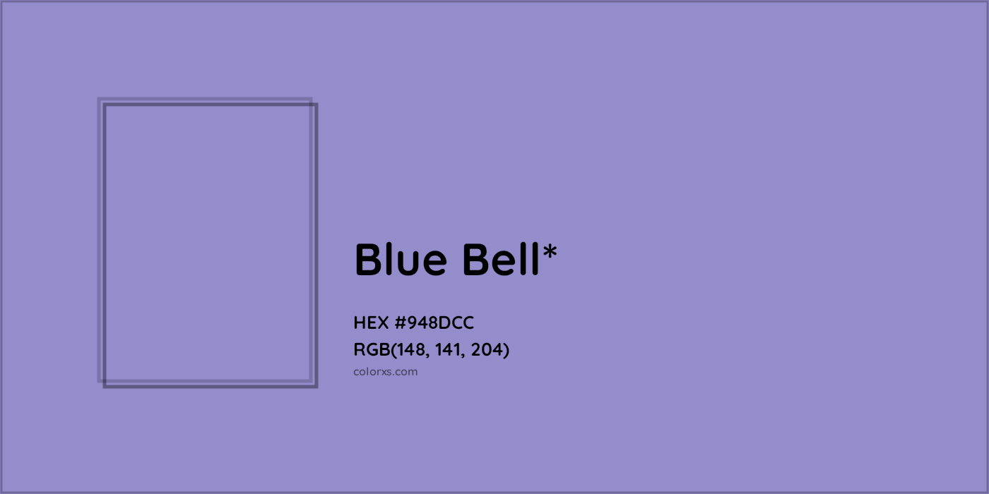 HEX #948DCC Color Name, Color Code, Palettes, Similar Paints, Images