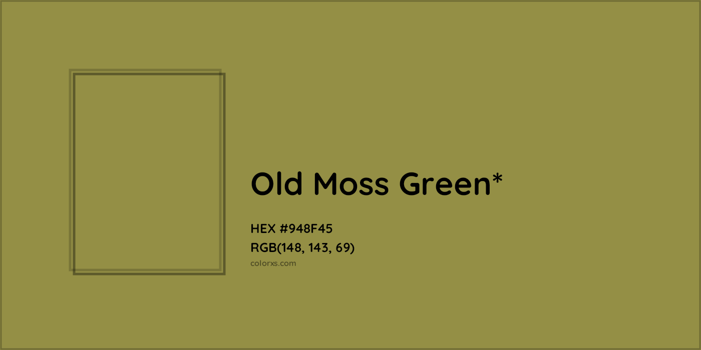 HEX #948F45 Color Name, Color Code, Palettes, Similar Paints, Images