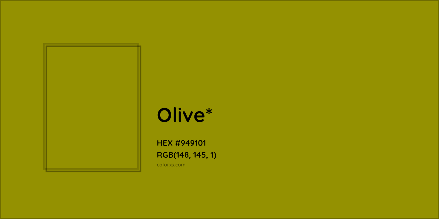 HEX #949101 Color Name, Color Code, Palettes, Similar Paints, Images