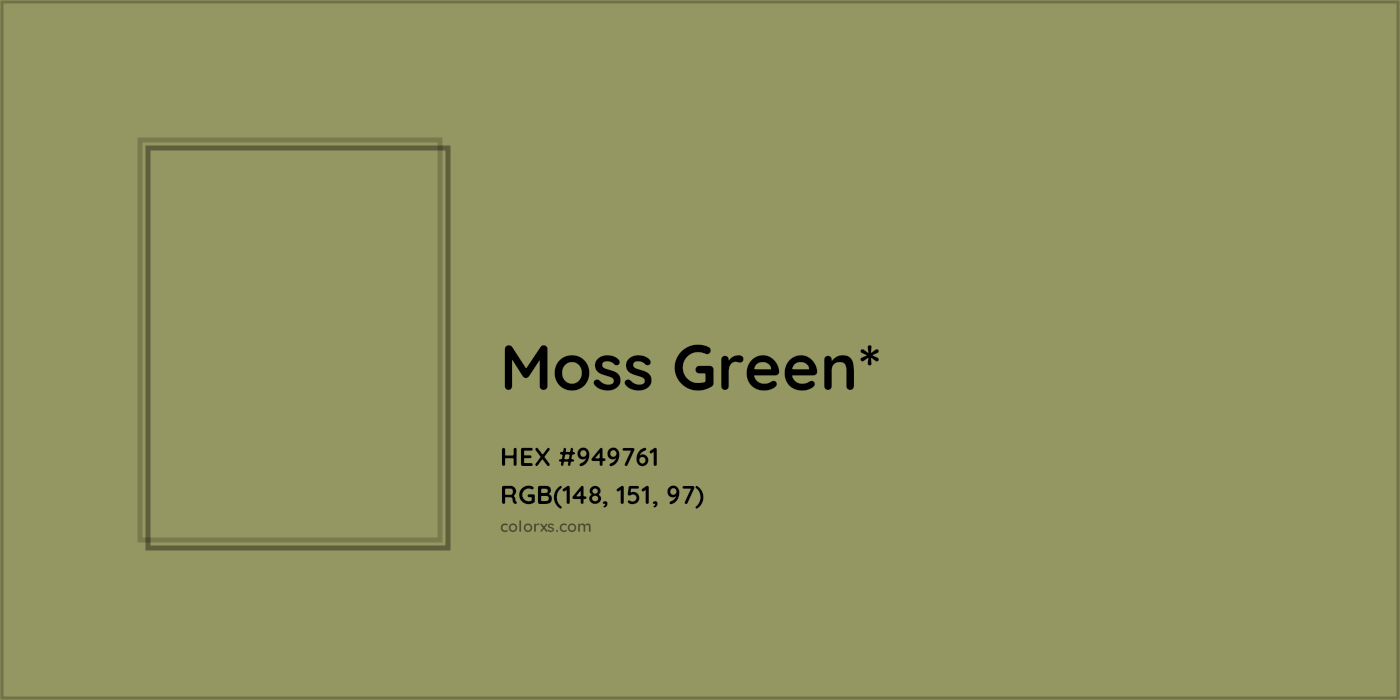 HEX #949761 Color Name, Color Code, Palettes, Similar Paints, Images