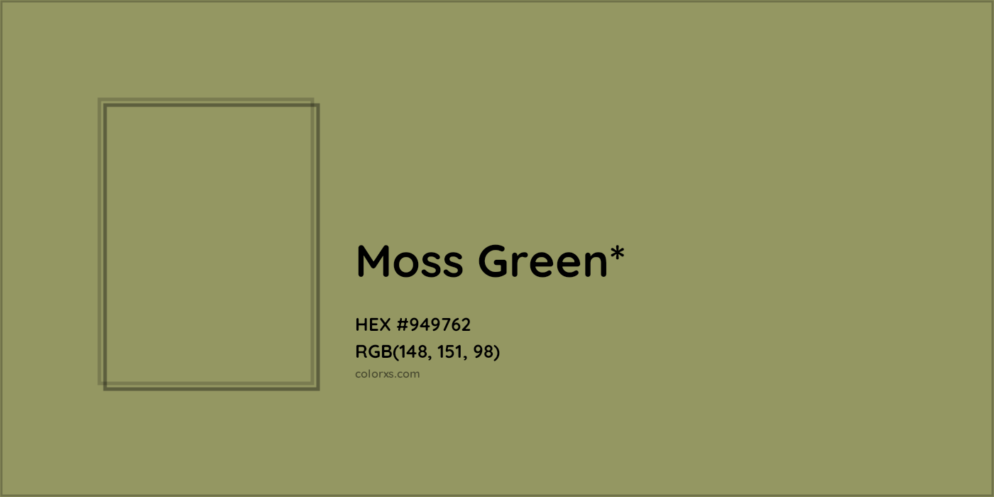 HEX #949762 Color Name, Color Code, Palettes, Similar Paints, Images