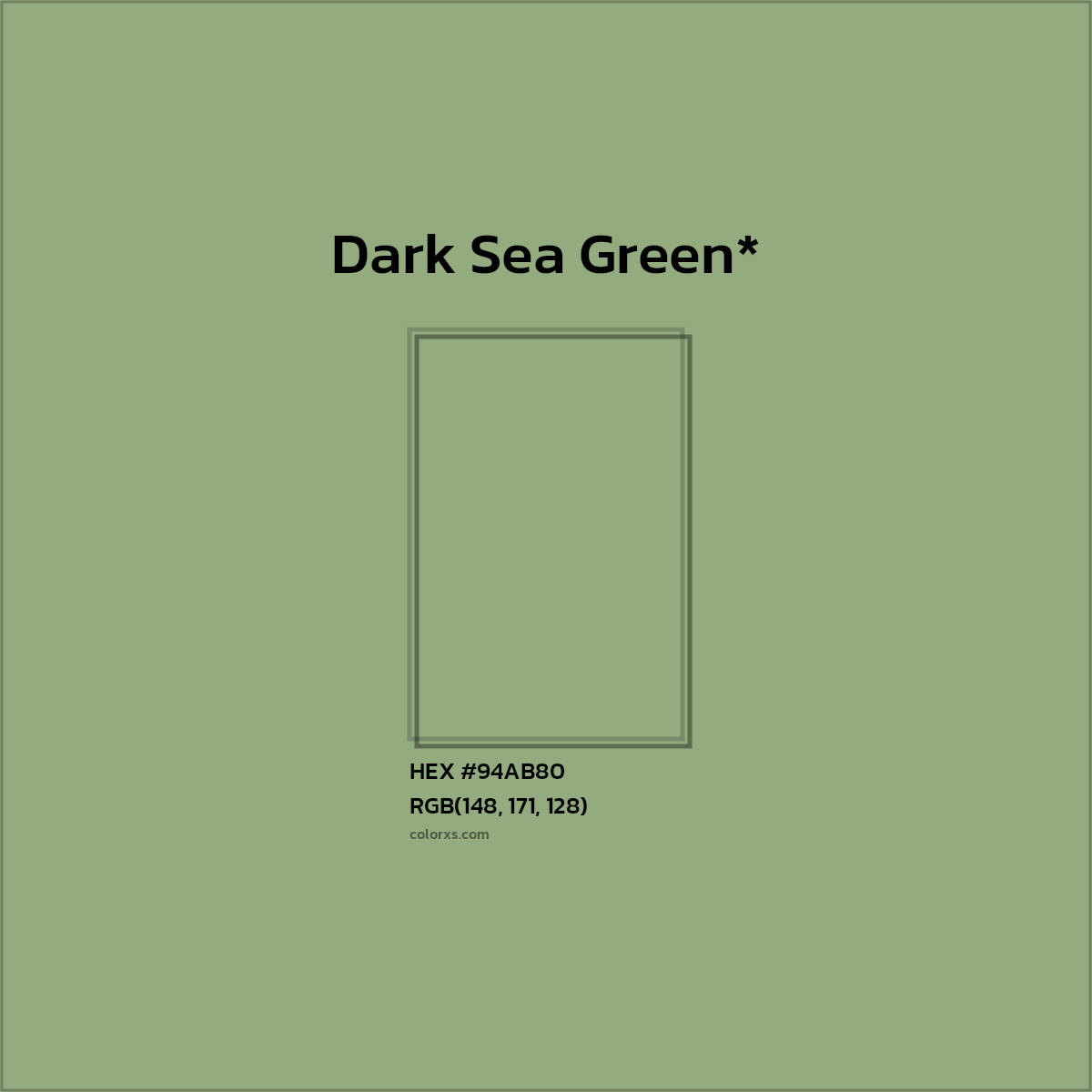 HEX #94AB80 Color Name, Color Code, Palettes, Similar Paints, Images