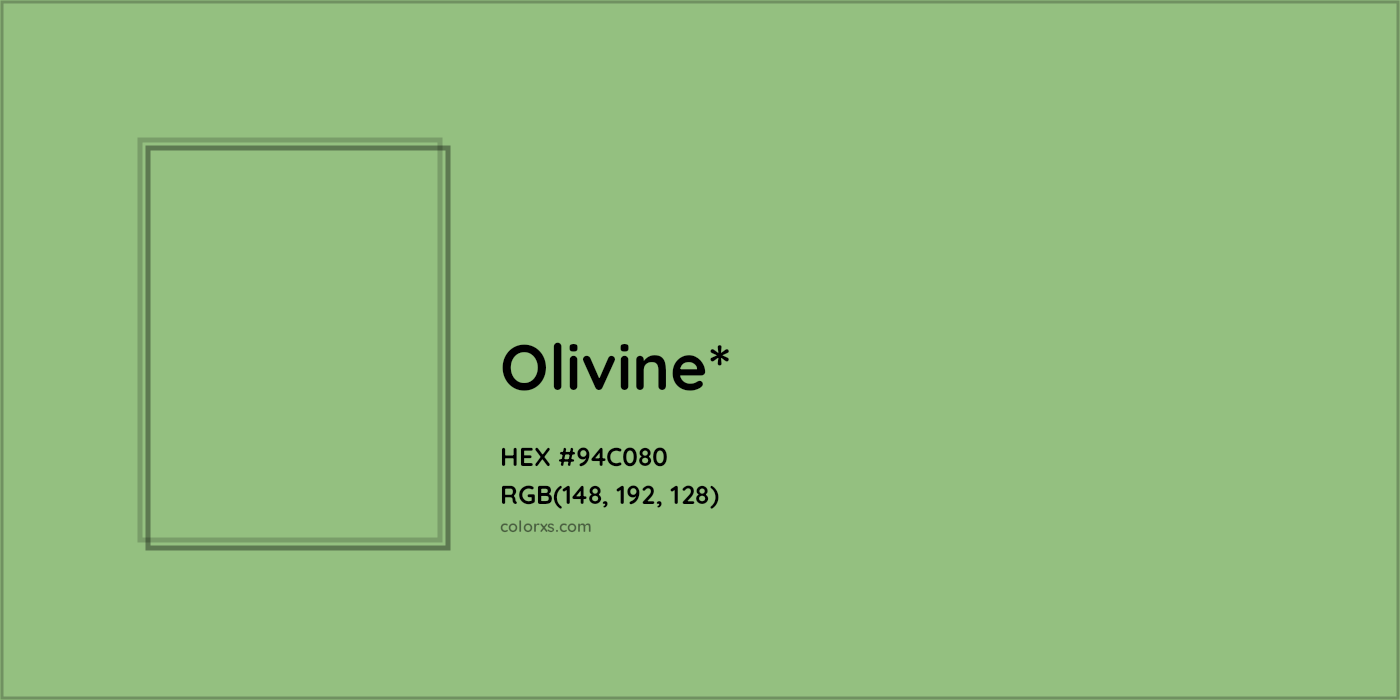HEX #94C080 Color Name, Color Code, Palettes, Similar Paints, Images