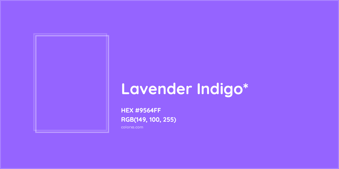 HEX #9564FF Color Name, Color Code, Palettes, Similar Paints, Images
