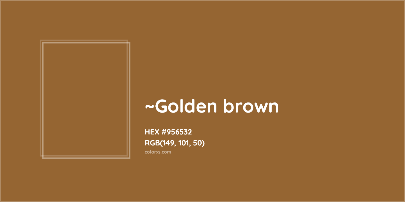HEX #956532 Color Name, Color Code, Palettes, Similar Paints, Images