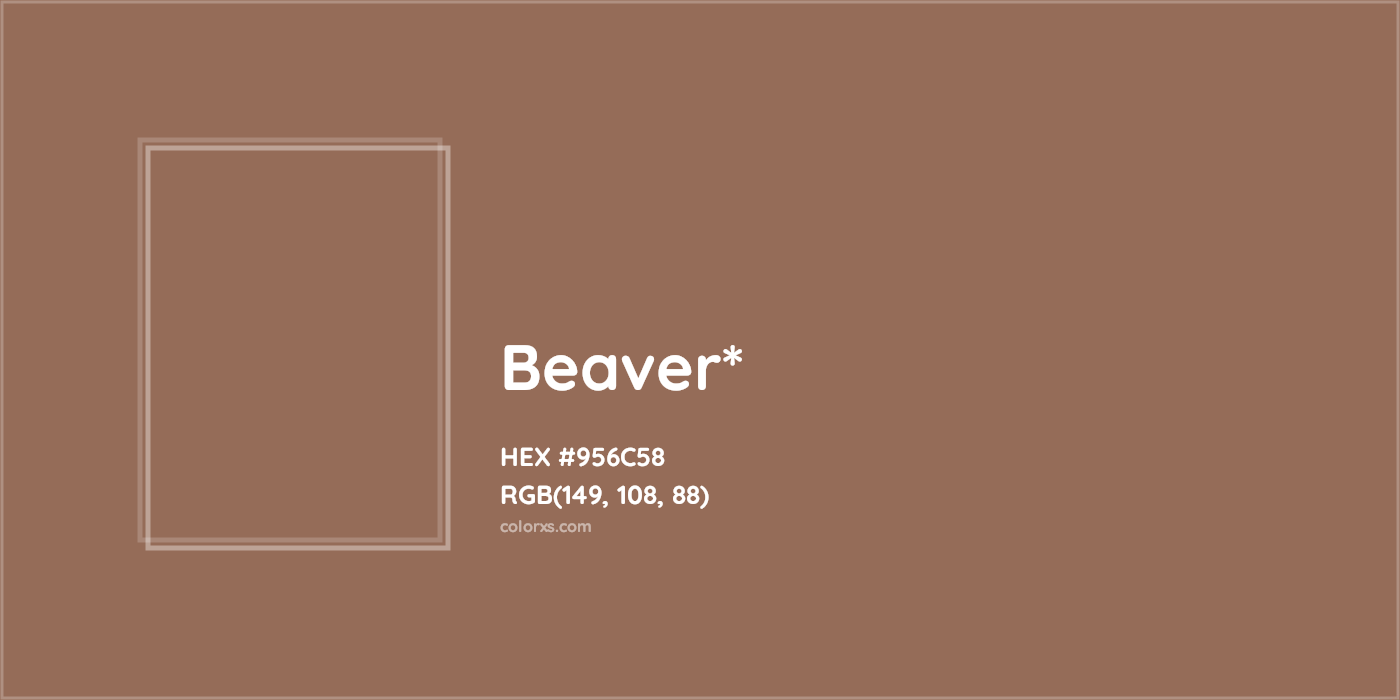 HEX #956C58 Color Name, Color Code, Palettes, Similar Paints, Images