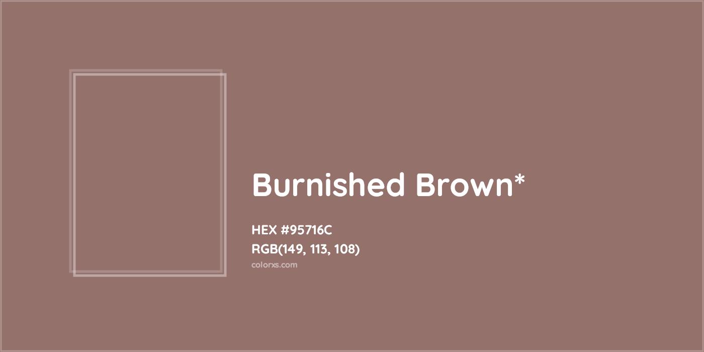 HEX #95716C Color Name, Color Code, Palettes, Similar Paints, Images