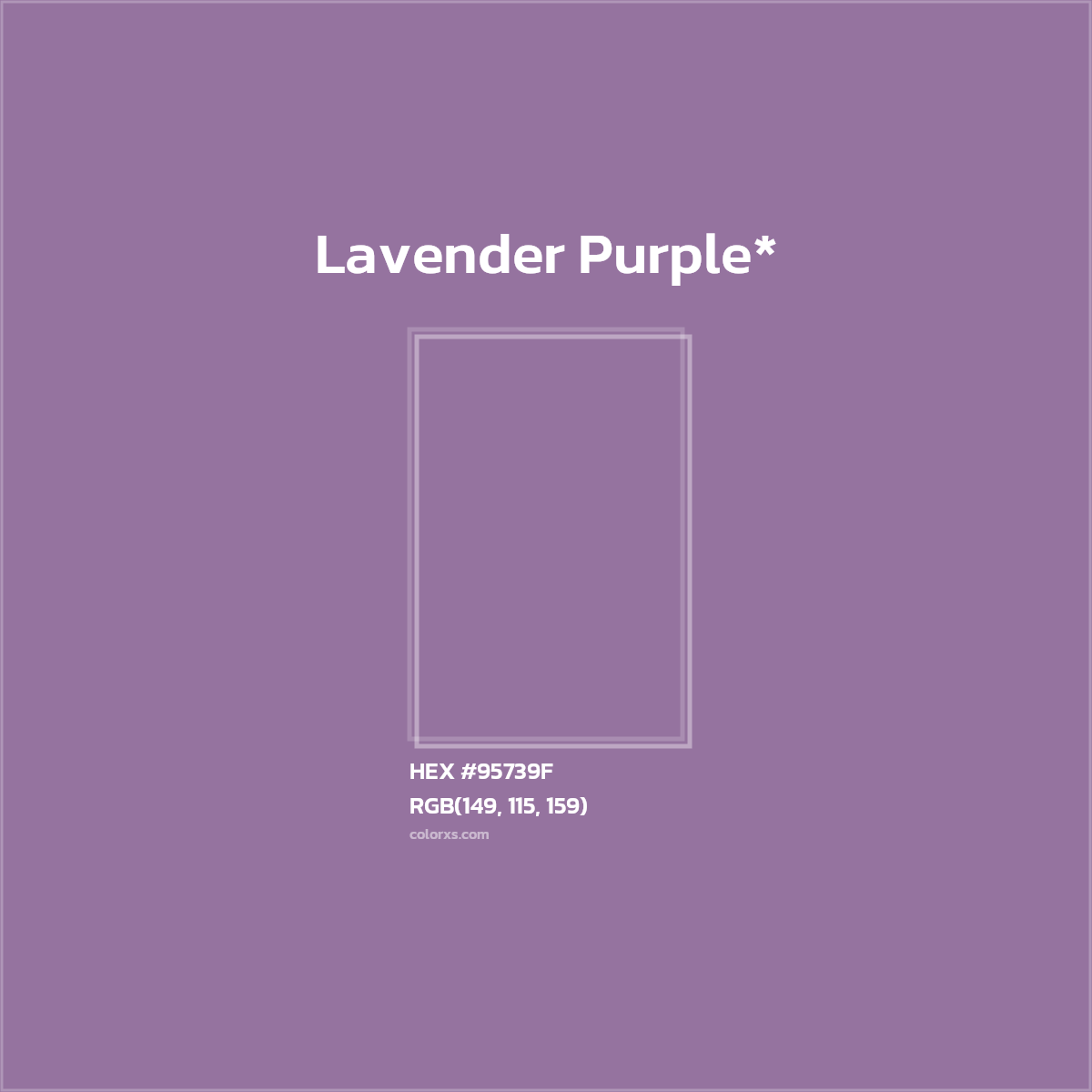 HEX #95739F Color Name, Color Code, Palettes, Similar Paints, Images