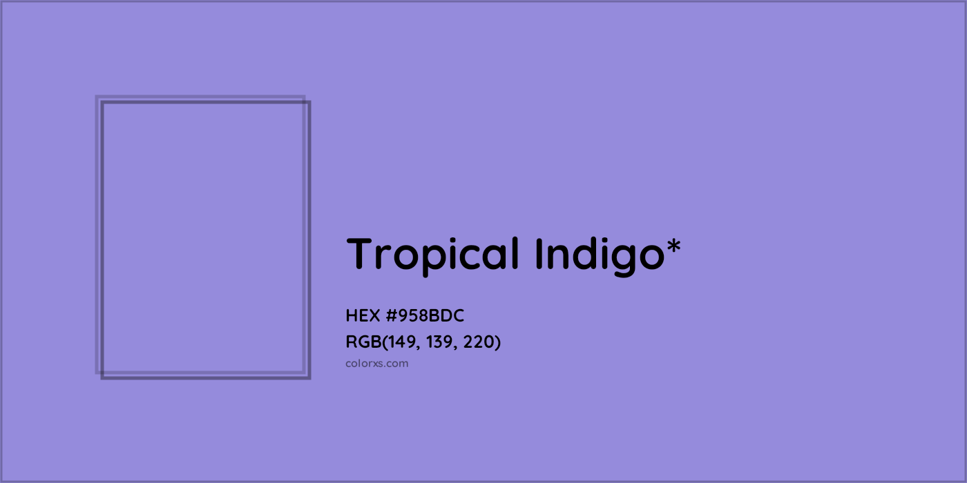 HEX #958BDC Color Name, Color Code, Palettes, Similar Paints, Images