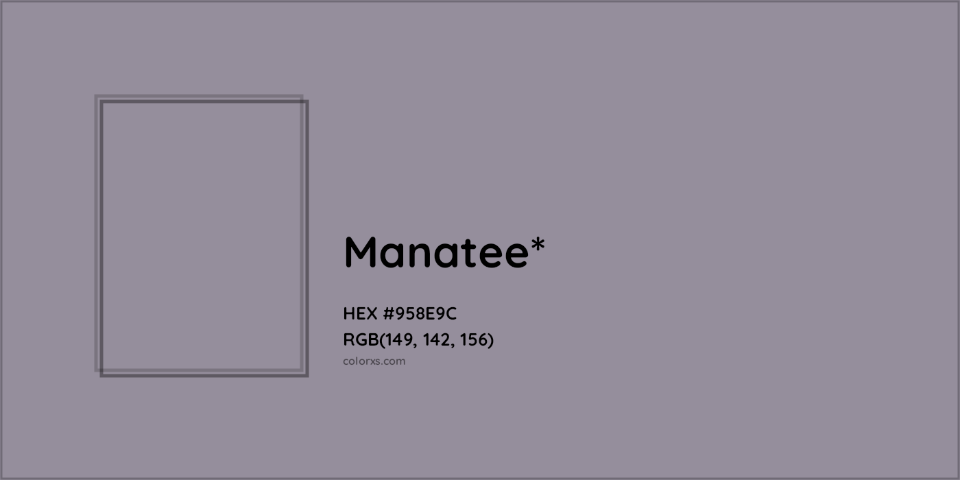 HEX #958E9C Color Name, Color Code, Palettes, Similar Paints, Images